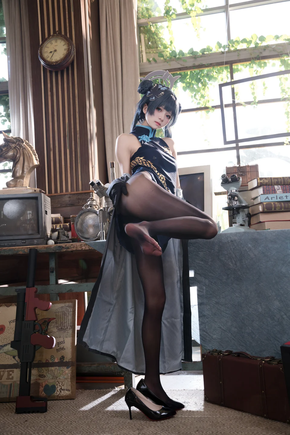 九柒喵 - No.033 妃咲 原皮 [52P-676MB] tg@simisebaisi 【丝足阁】010.webp